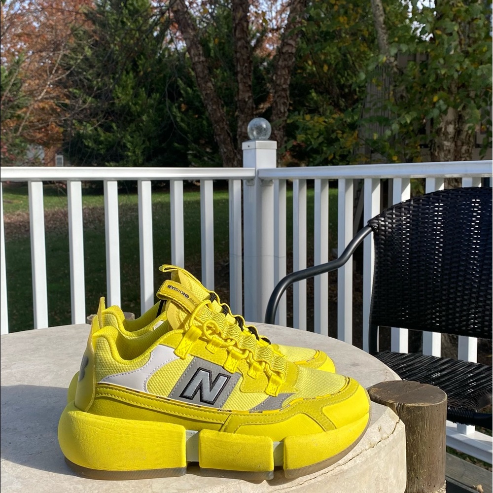 🌻 Sunflower Yellow New Balance Vision Racer Jaden Smith Collab